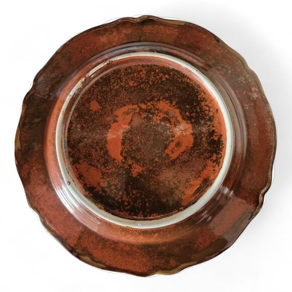 Four stoneware Christmas Plates - Picture 9 of 9